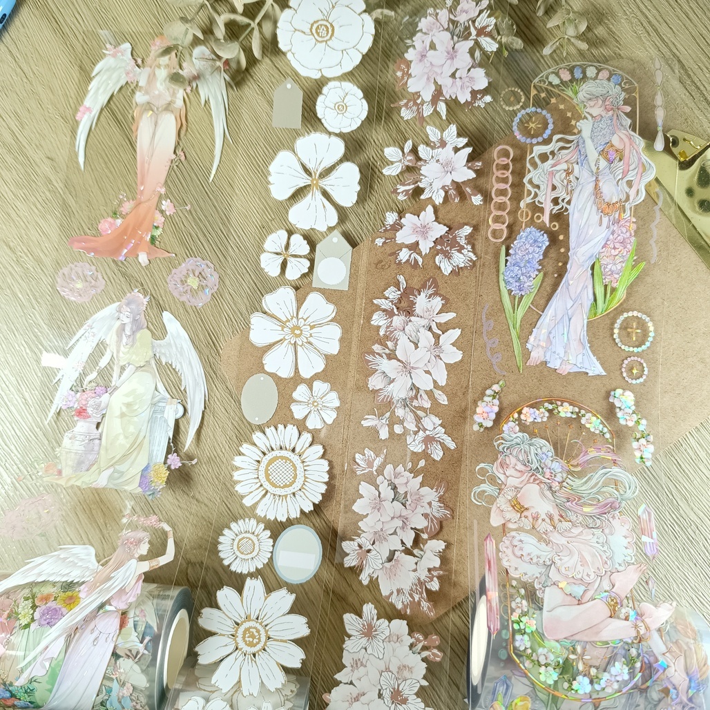 祕密會社-春之盛典 紙膠帶套組 四款分裝包