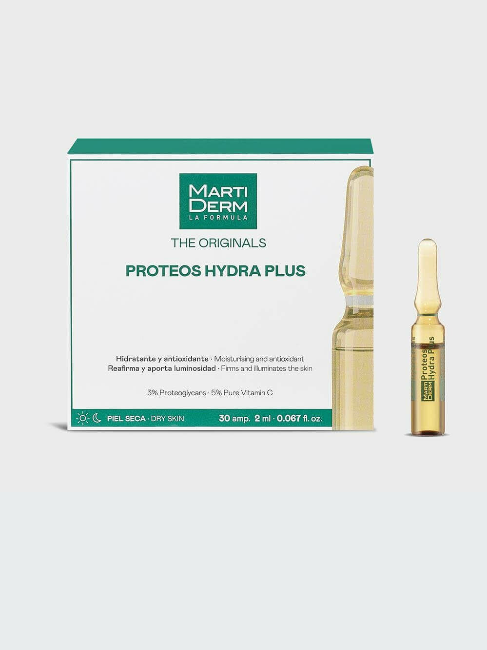 MARTIDERM Proteos Hydra Plus Ampoules 抗氧美白安瓶 2ml X 30