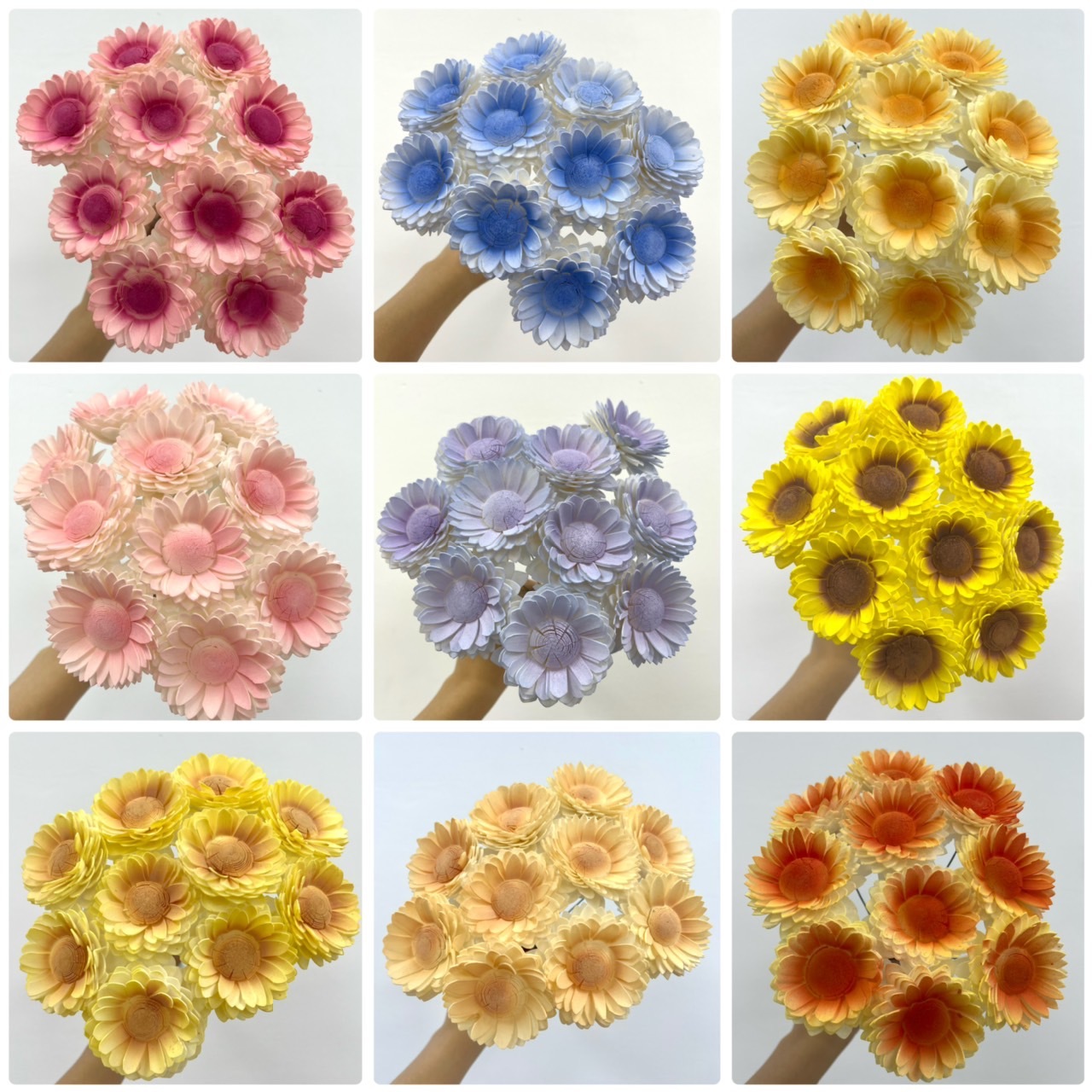 泰國索拉花 向日葵 6CM <十支一把> (高品質)