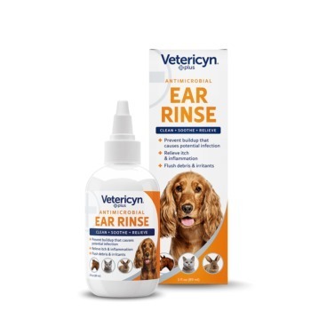 Vetericyn Plus Ear Rinse for dogs & cats 3oz