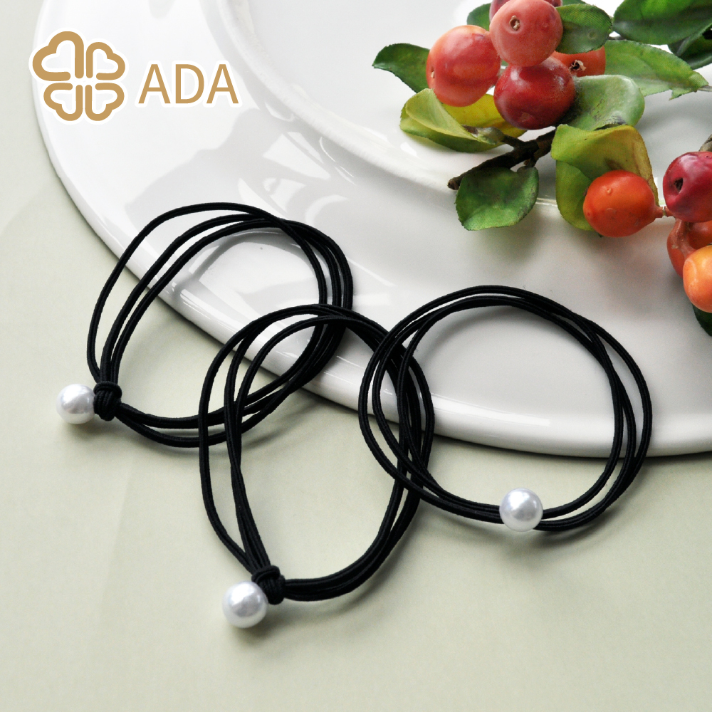 ADA 小珍珠髮束3入組