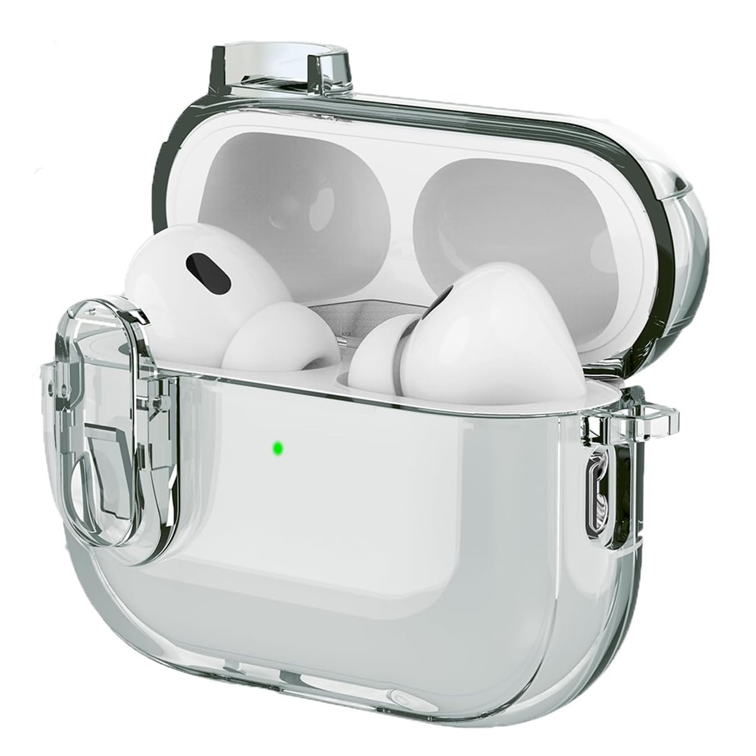 XPRO - Clear Buckle - Airpods 4 Pro 2 Case 貼身透明安全扣保護軟套