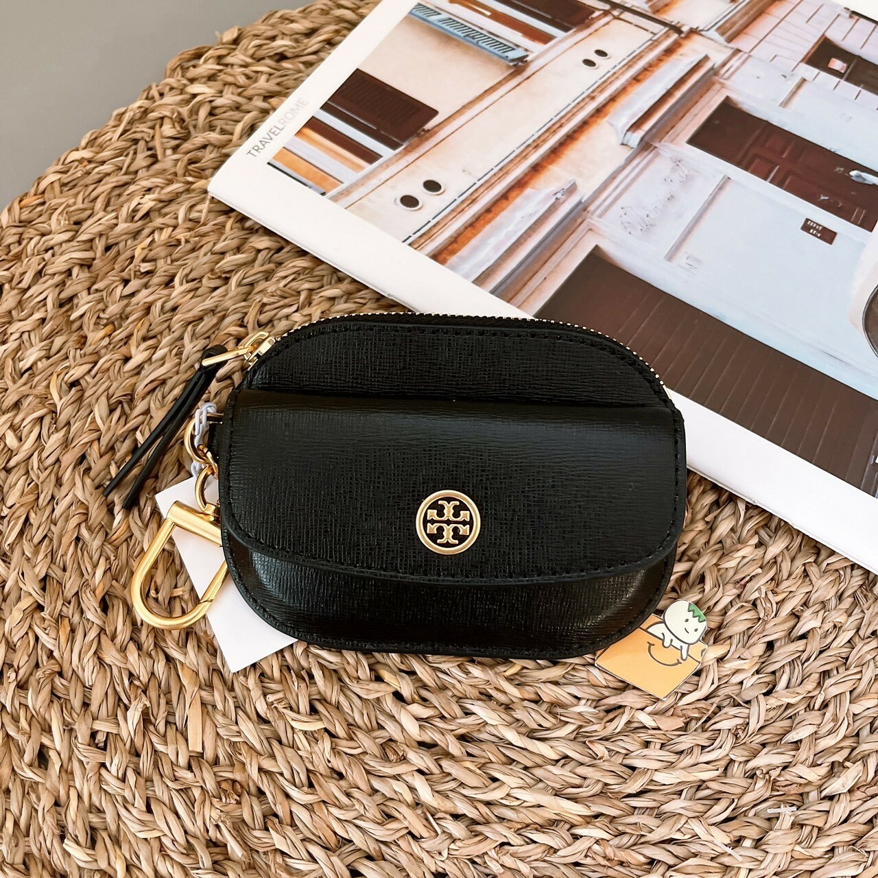 tory burch robinson card holder