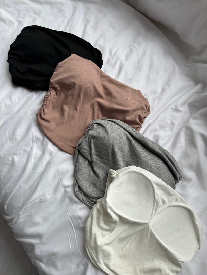 Apr.廣州連線 |抓摺抹胸固定杯平口BraTio *4色 ∣