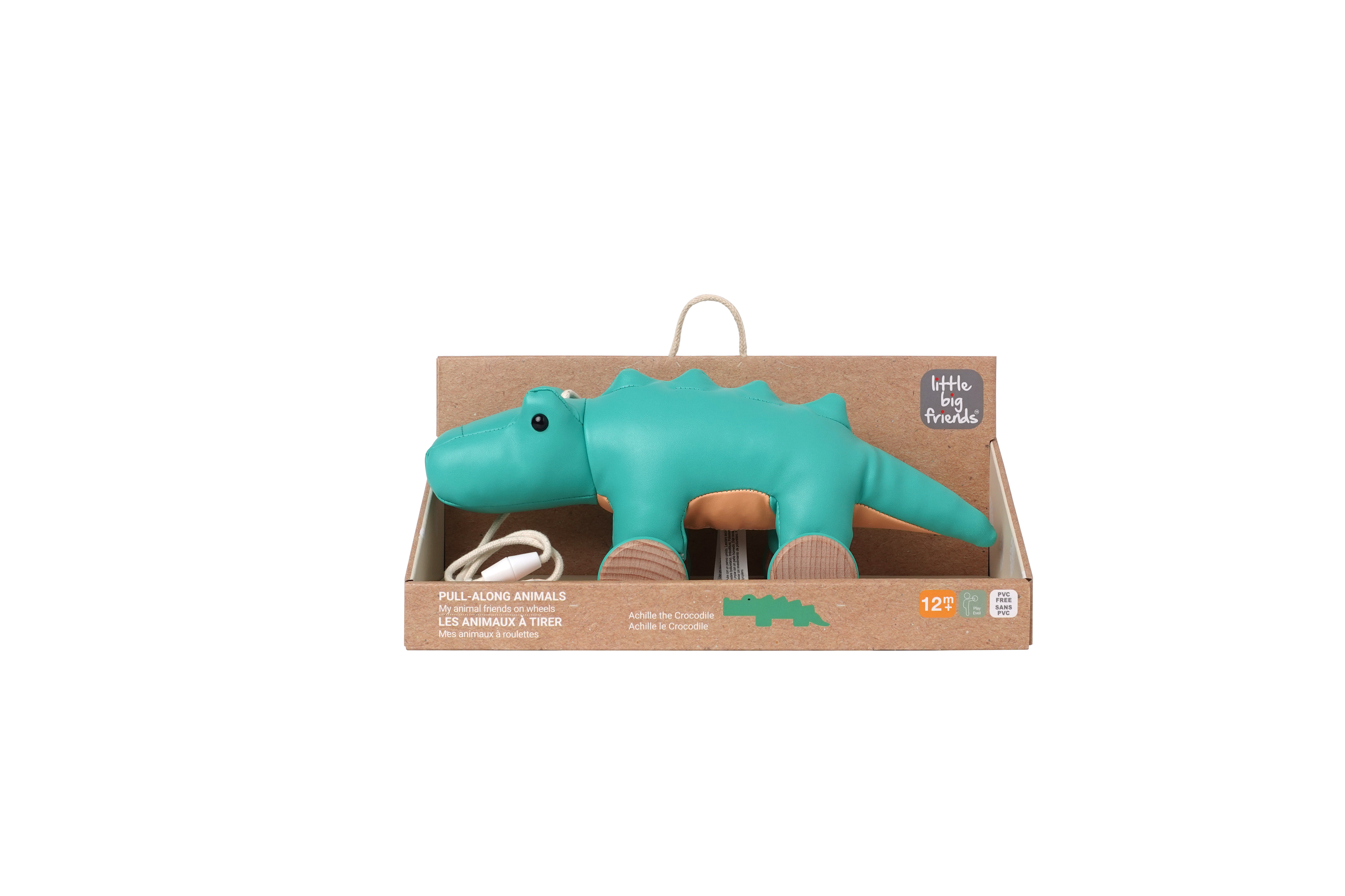 Little Big Friends - Achille the pull along crocodile