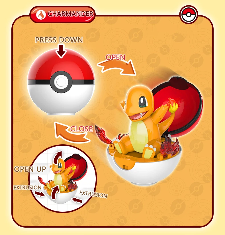 《 Pokémon》 驚奇寶可夢系列 - 小火龍