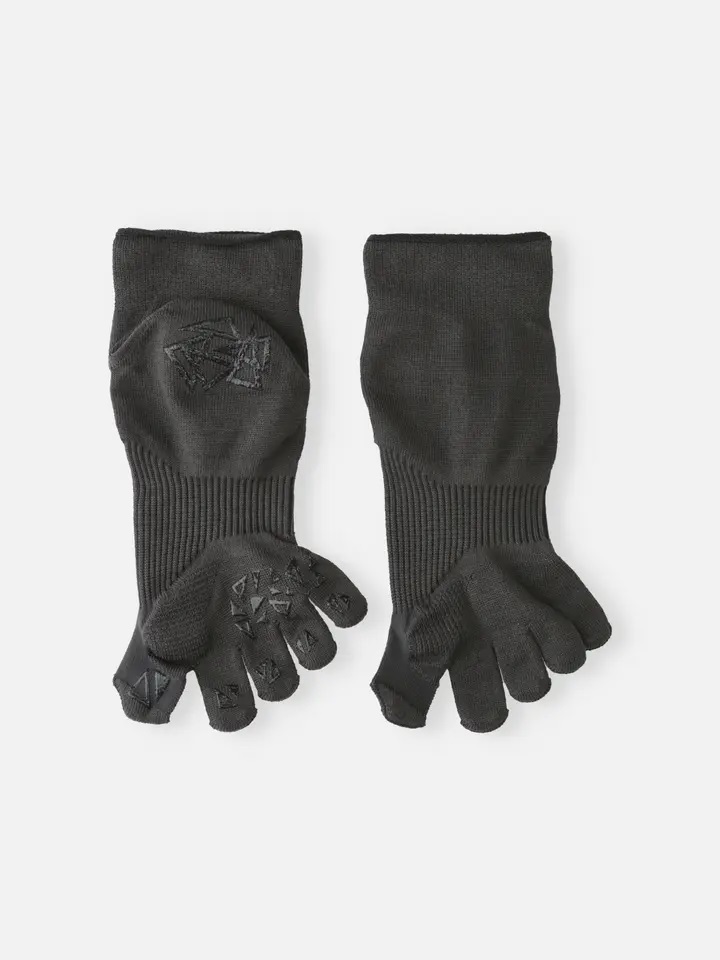 [現貨優惠] 靴下屋 TABIO LEG LABO 外翻拇指支撐五指襪 黑