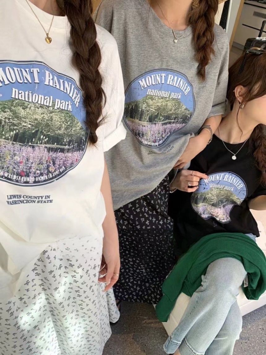 Apr.廣州連線 | 普羅旺斯寬版大Ｔ*5色∣