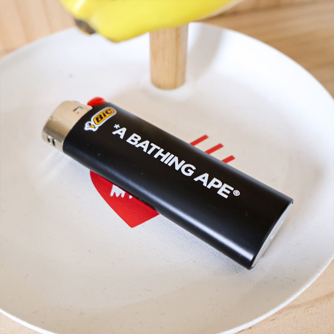 BAPE A BATHING APE BIC LIGHTER 黑色 打火機 現貨