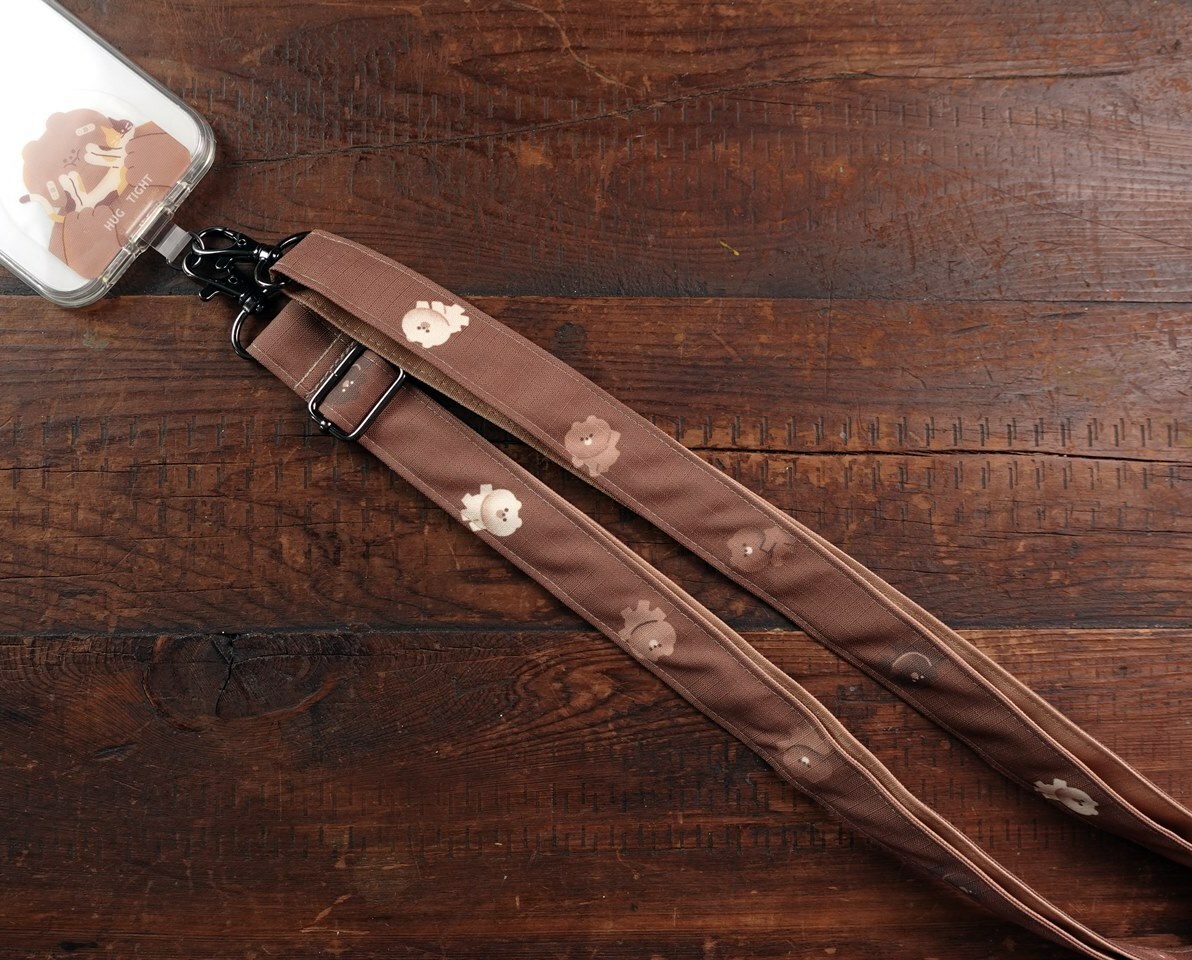 小黃間｜可調式寬背帶｜熊熊夥伴