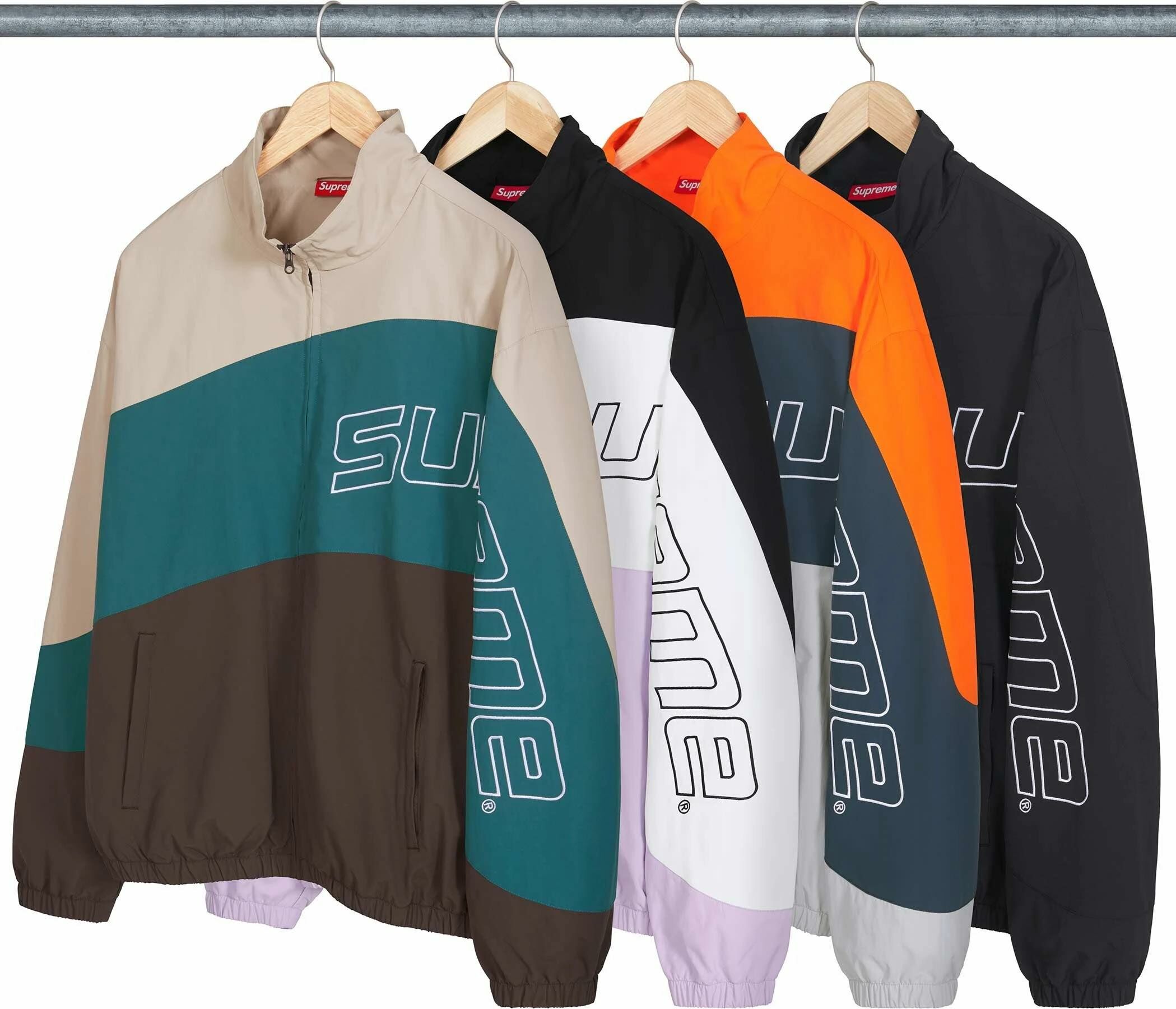 Supreme Curve Track Jacket (4Colors)