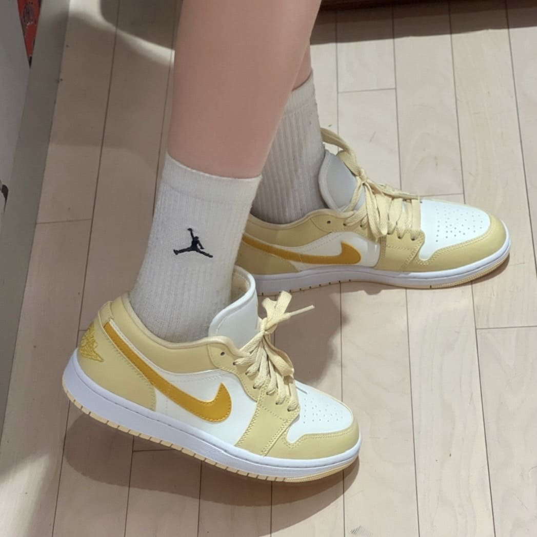 KTQ STORE ‧ Air Jordan 1 Low Team Gold 芒果雪酪 黃色 橘色 橘黃色 女款 DC0774-170