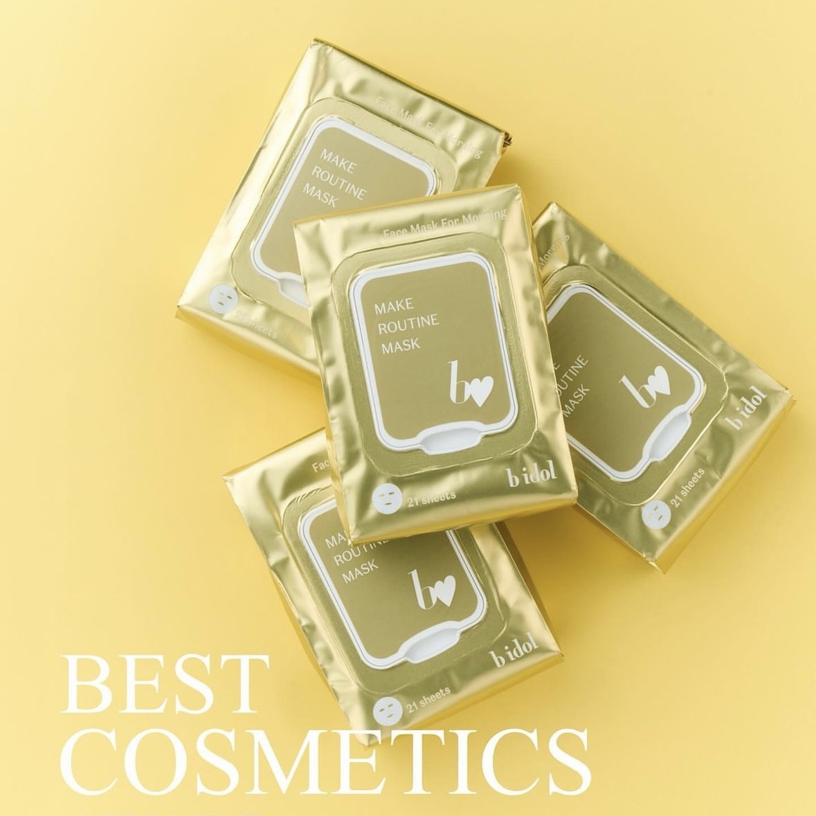 B IDOL Make Routine Mask R 21pcs