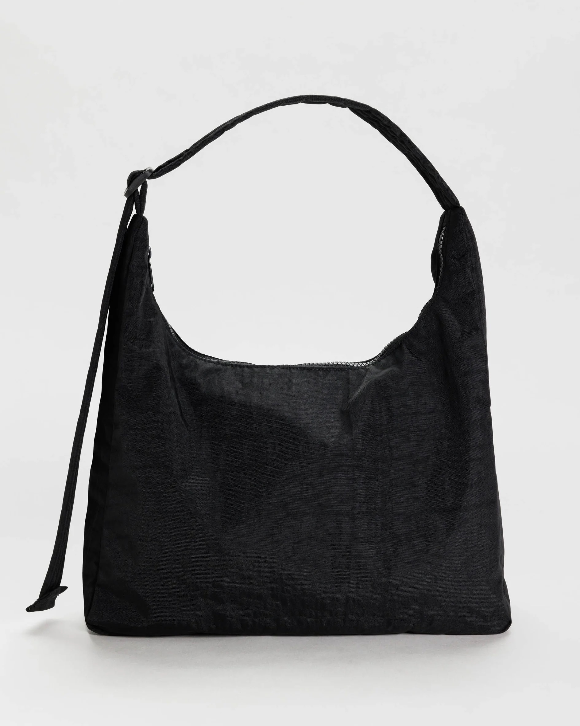 Nylon Shoulder Bag - Black | BAGGU