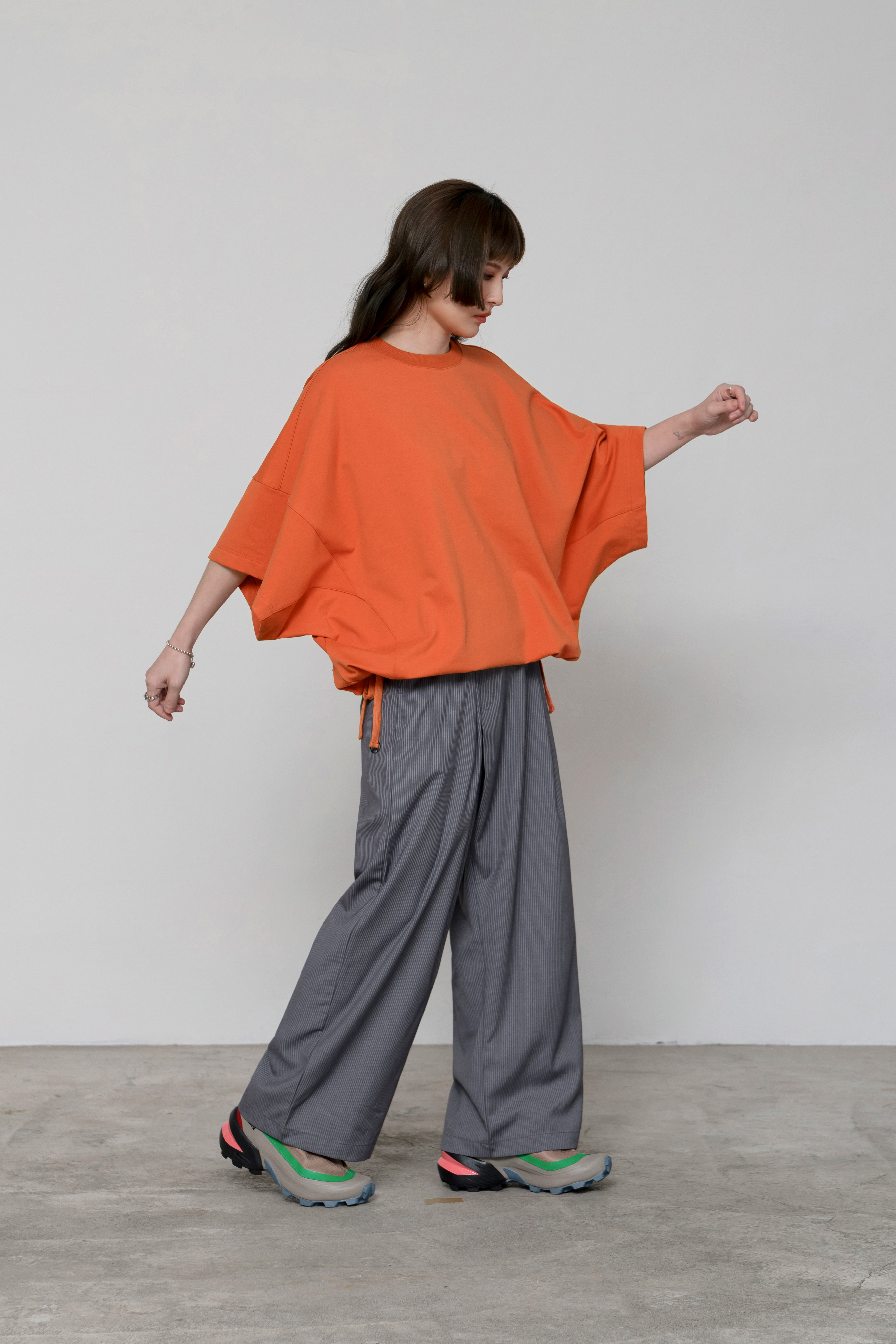 RE:tain - T-shaped Tee | Orange