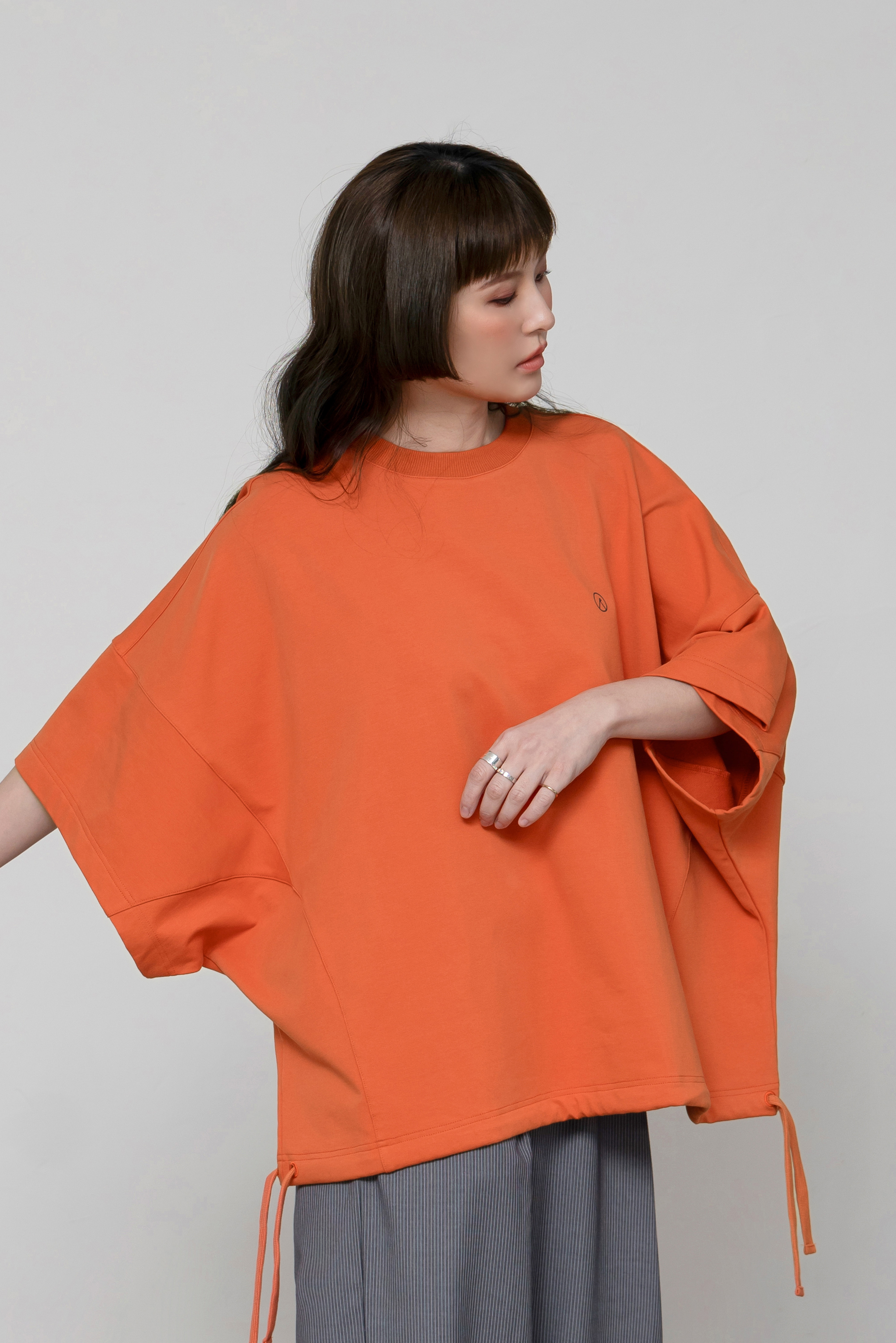 RE:tain - T-shaped Tee | Orange