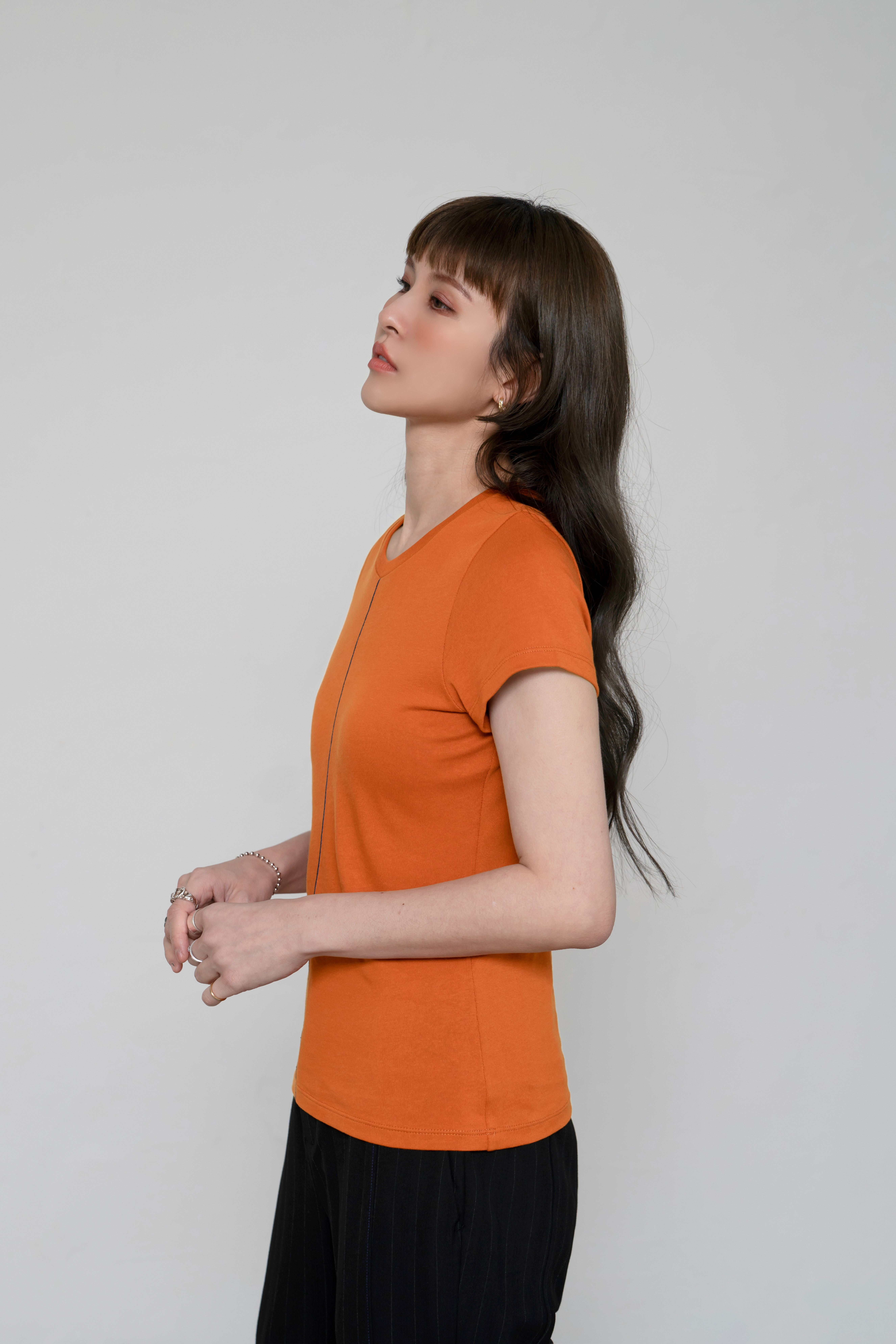 RE:tain -  Slim Fit Tee | Orange