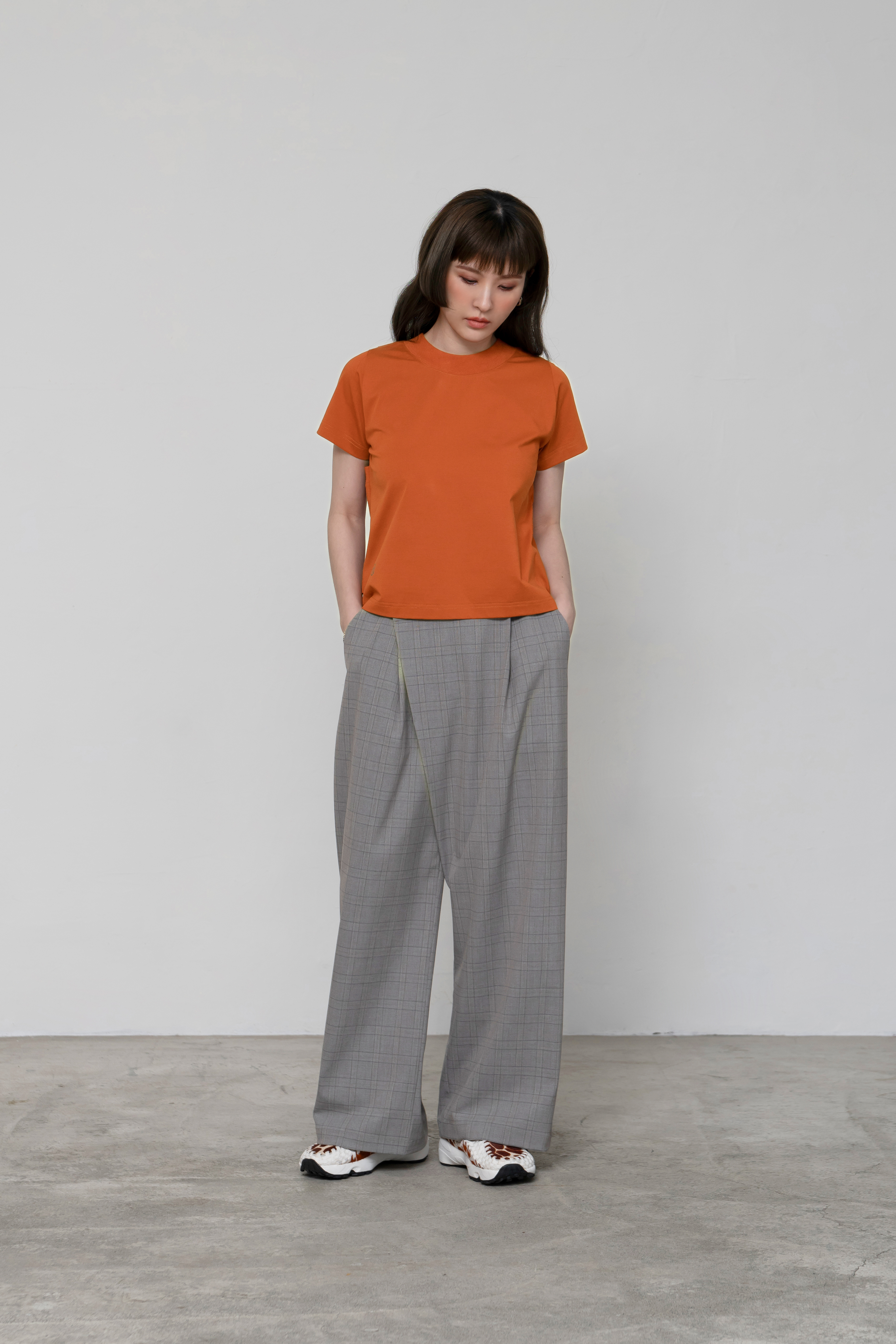 RE:tain -  Double Layered Tank Tee | Orange