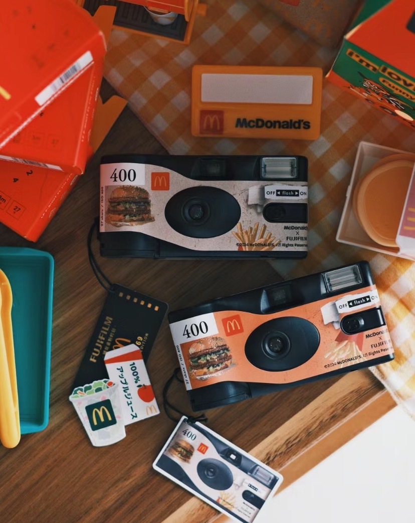 麥當勞 x FUJIFILM 富士膠卷 傻瓜相機 全球限量8000台