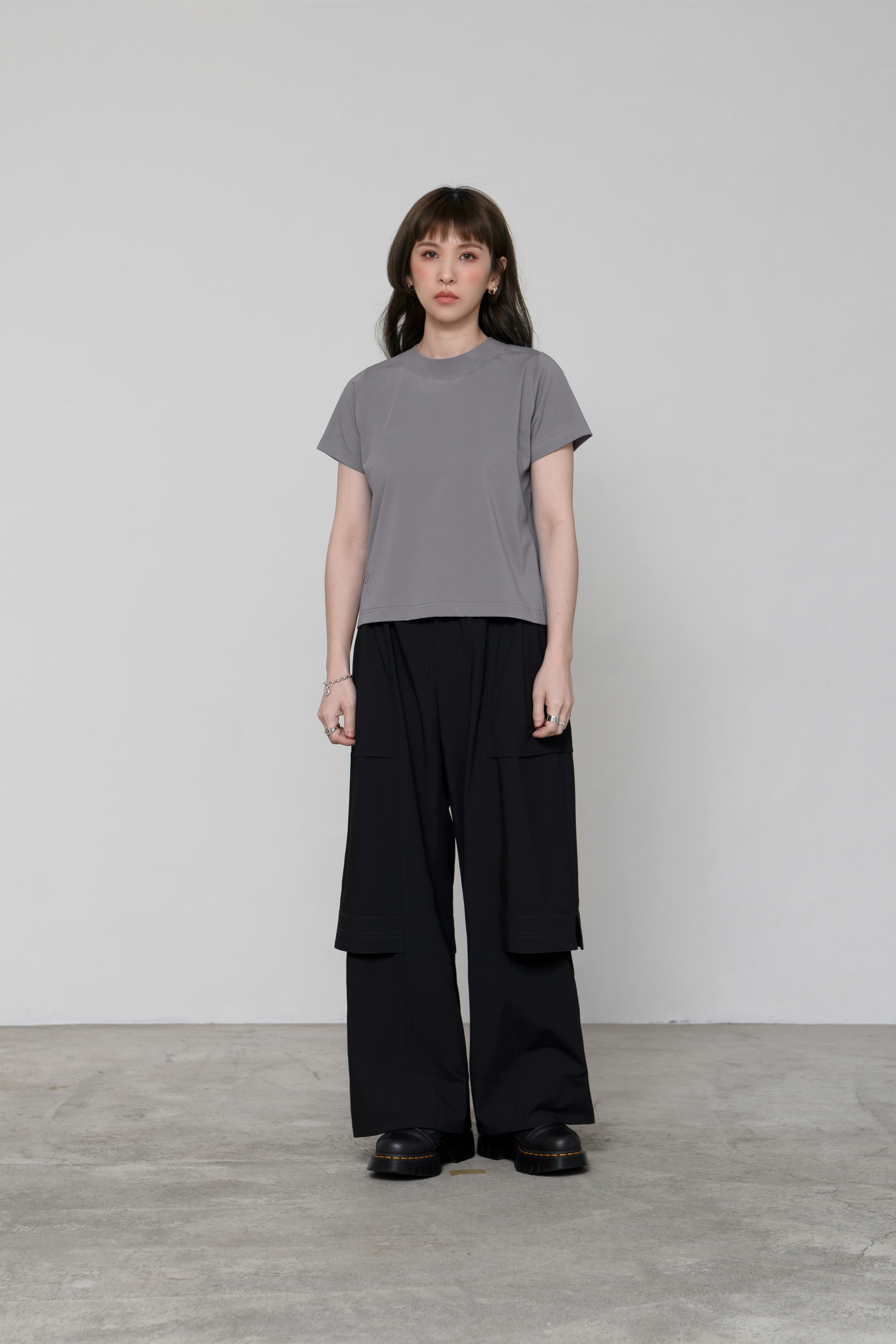 RE:tain -  Double Layered Tank Tee | Gray