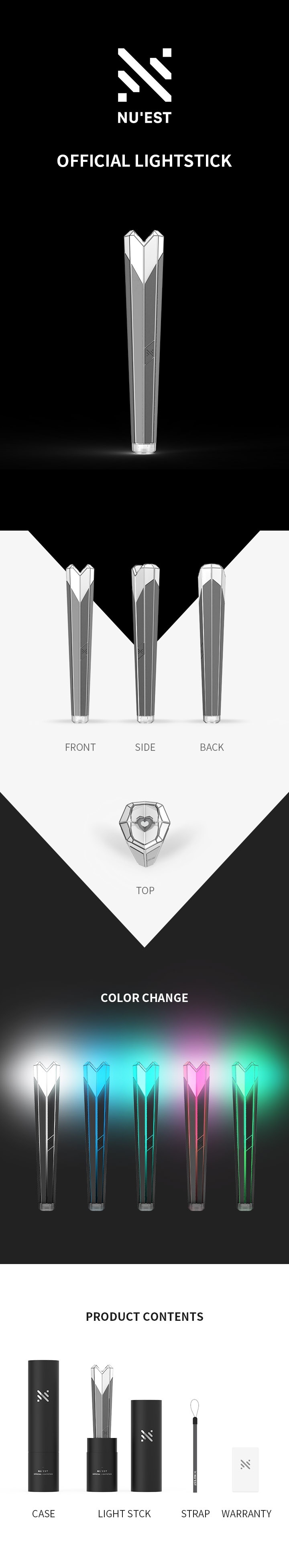 NU'EST OFFICIAL Light stick