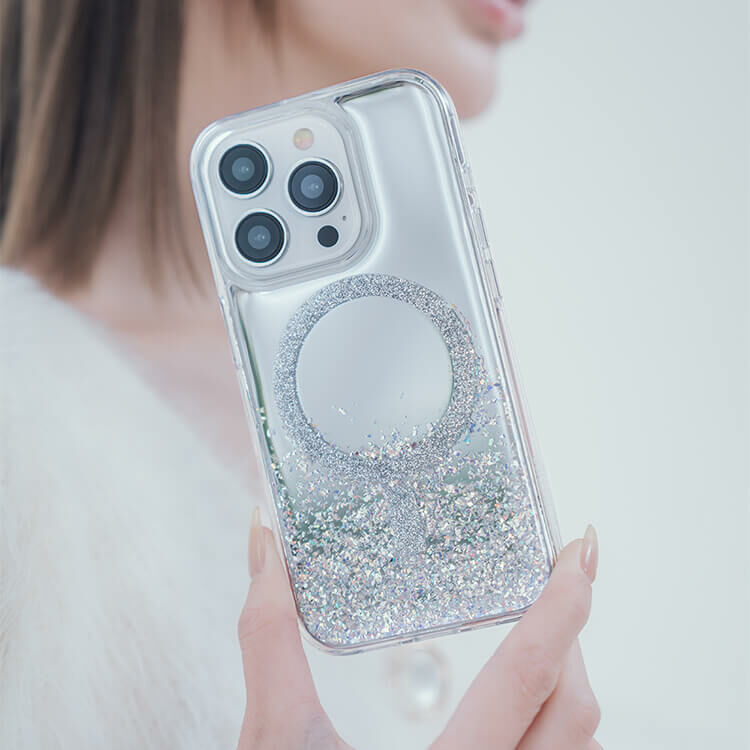 銀光閃閃遇見閃耀鏡面殼 (MagSafe磁吸) - iPhone防摔手機殼