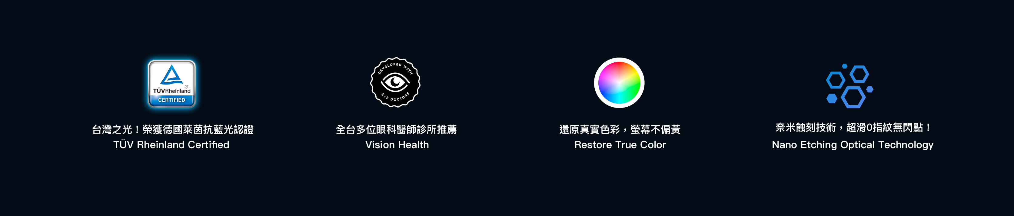 領先業界！國內眼科醫學中心，全台多位眼科醫師推薦、眼科診所販售的 iPhone 霧面抗藍光保護貼。