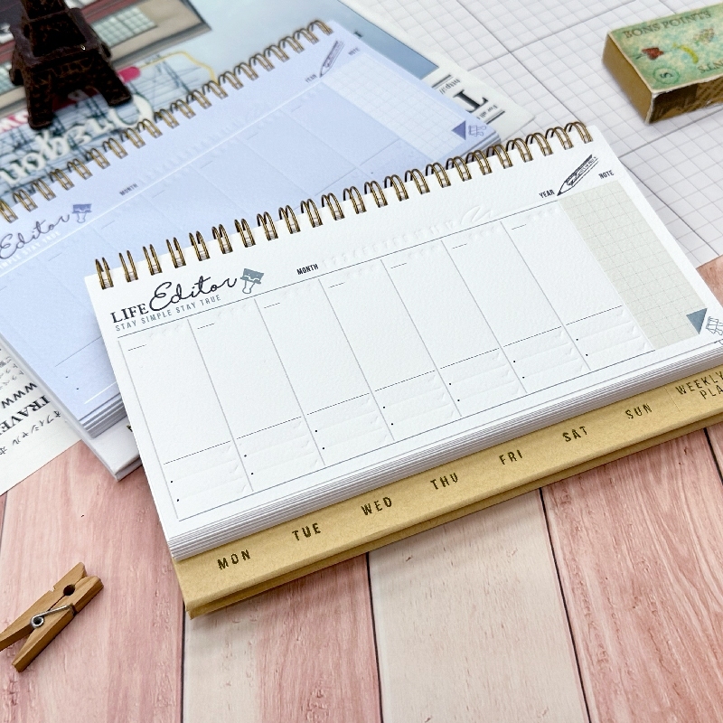 四季紙品 自填週桌曆【NL0308】