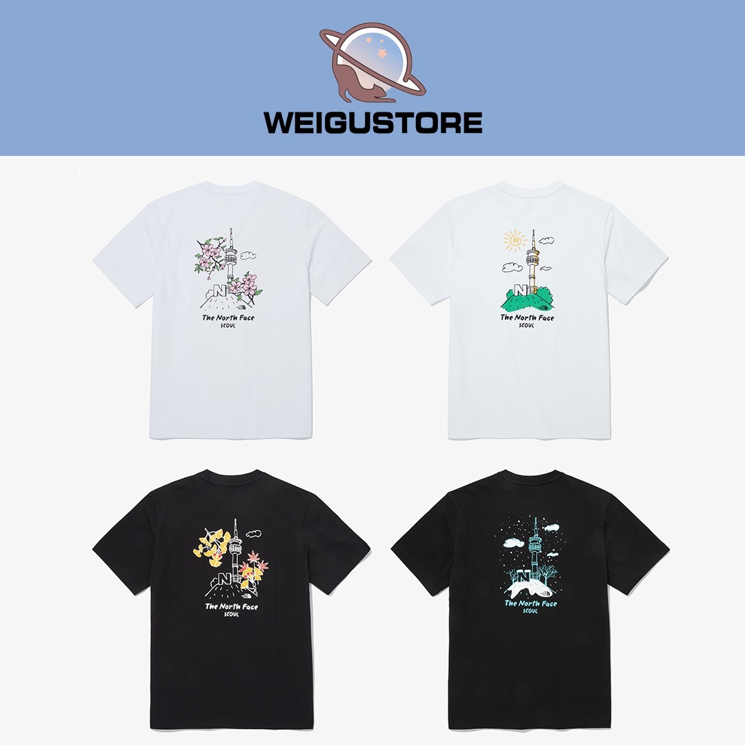 The North Face Seoul Four Seasons Tee 短T 首爾 NT7UQ26