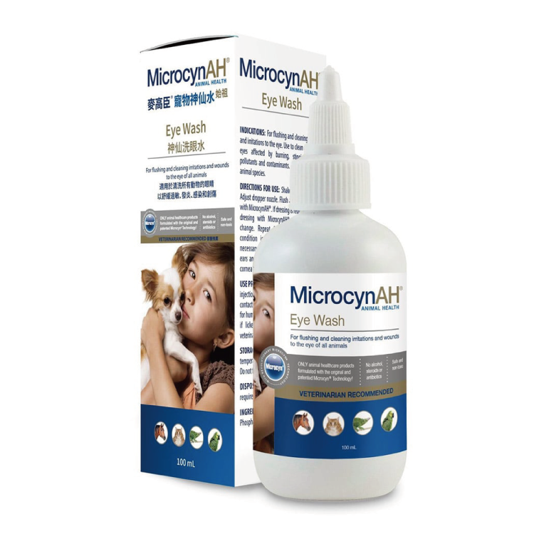MicrocynAH 麥高臣 寵物神仙洗眼水 100ml