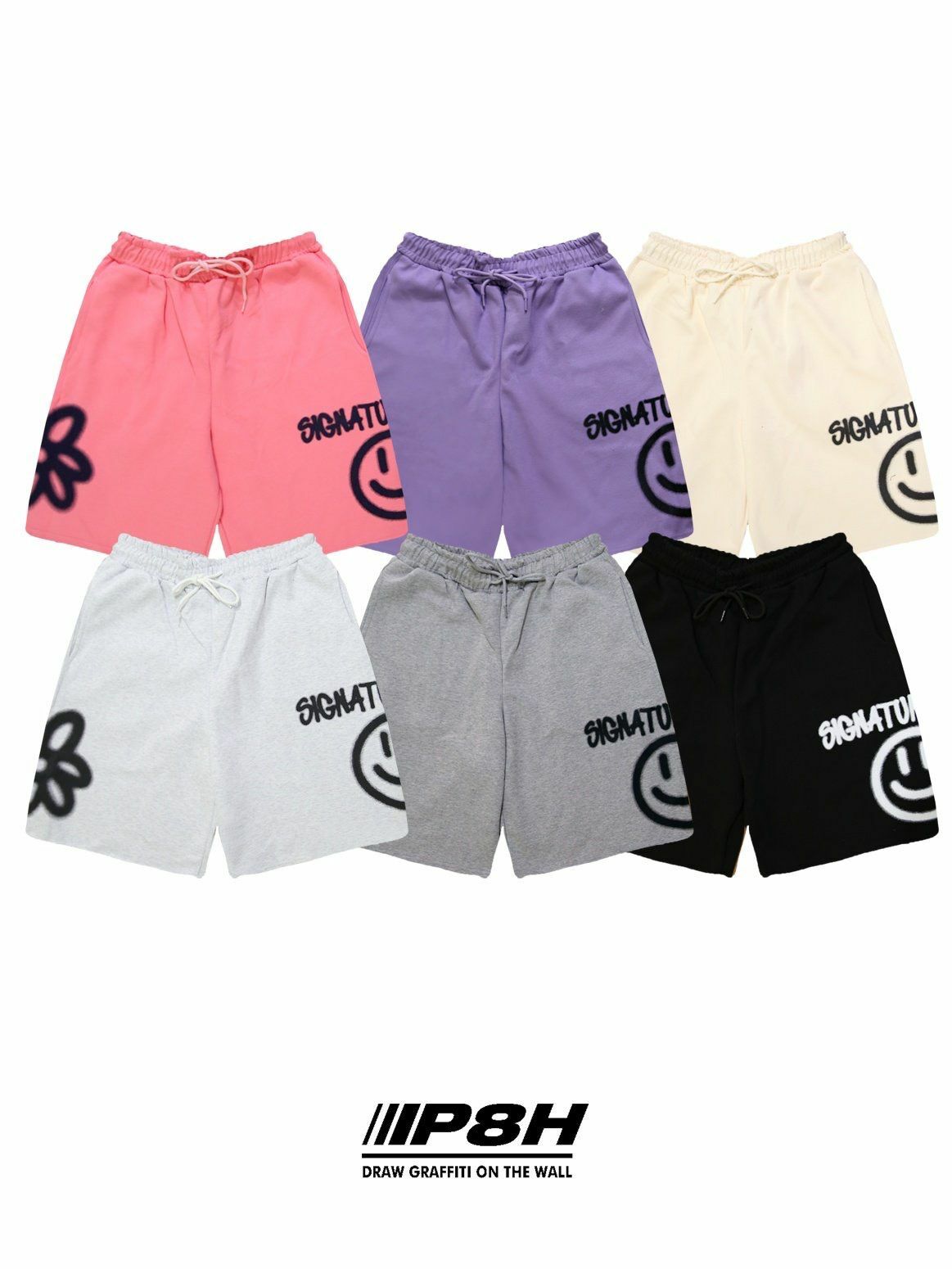 笑哈哈圖案短褲 PLUS82HIYA-086P