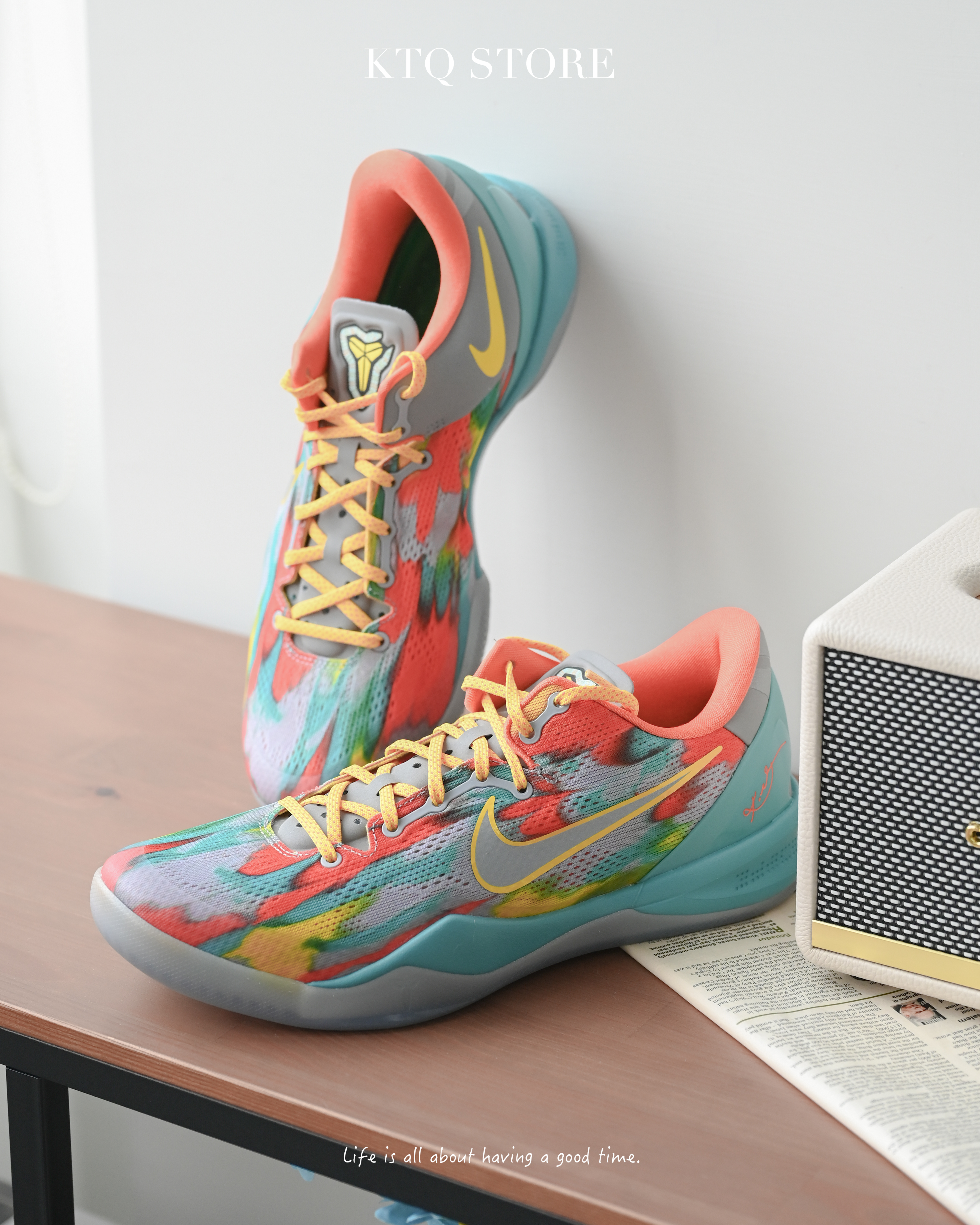 KTQ STORE ‧ Nike Kobe 8 Protro "Venice Beach" 威尼斯海灘 籃球鞋 柯比 男鞋 FQ3548-001