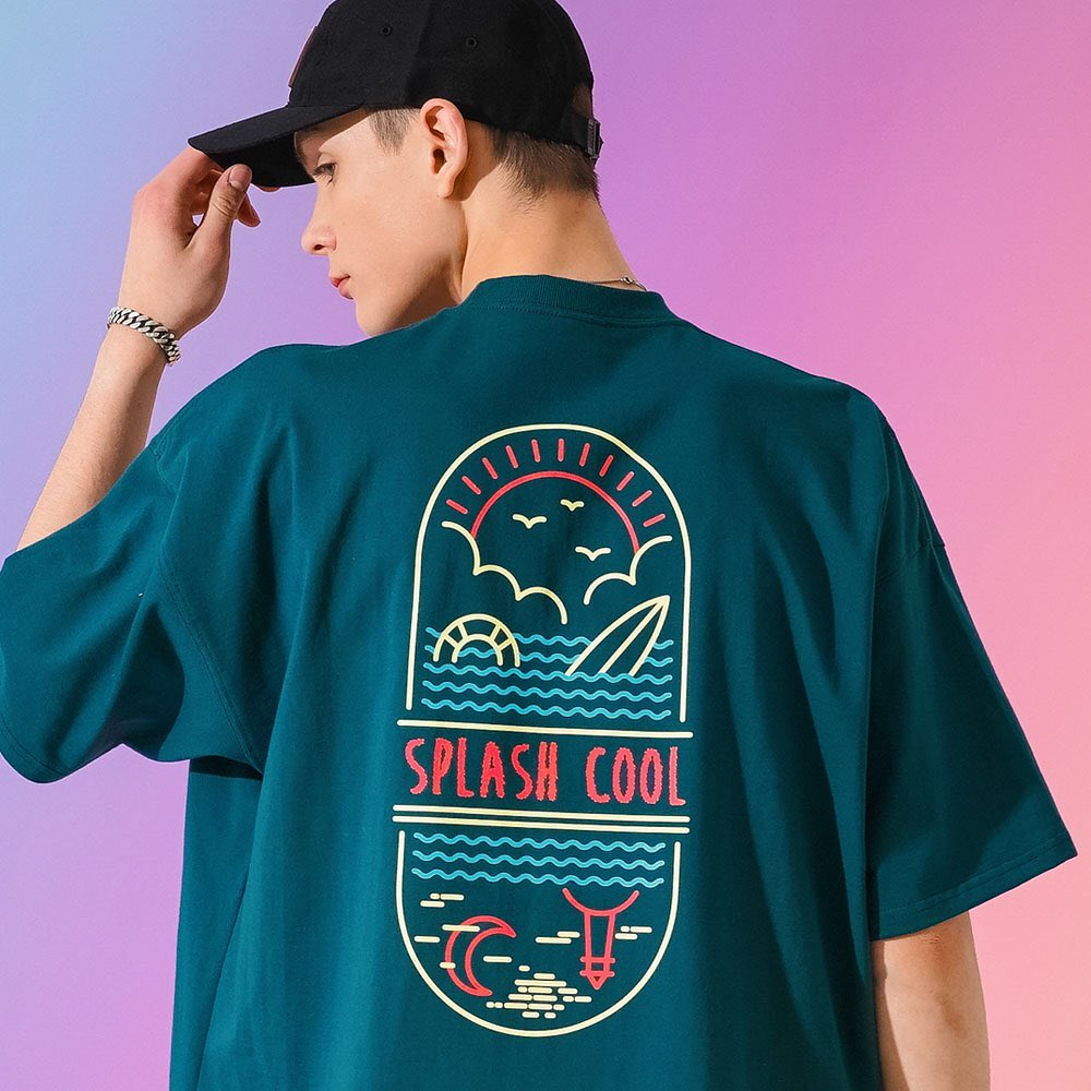 韓國選物| TWN SPASH COOL COTTON TEE🏄🏻