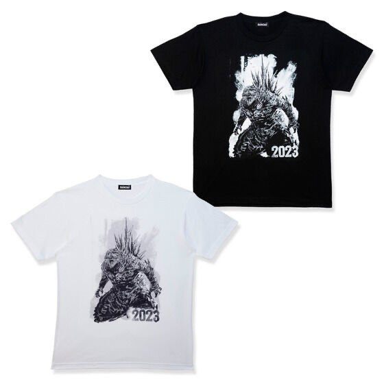 219962 Pbandai 預訂2025/1月 ゴジラ　モノクロデザインTシャツ　ゴジラ-1.0