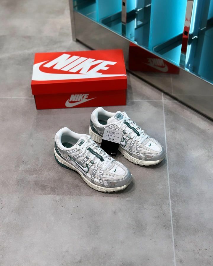 Nike P-6000 PRM 孔雀綠 白色 男女 復古 慢跑鞋 HF4308-072