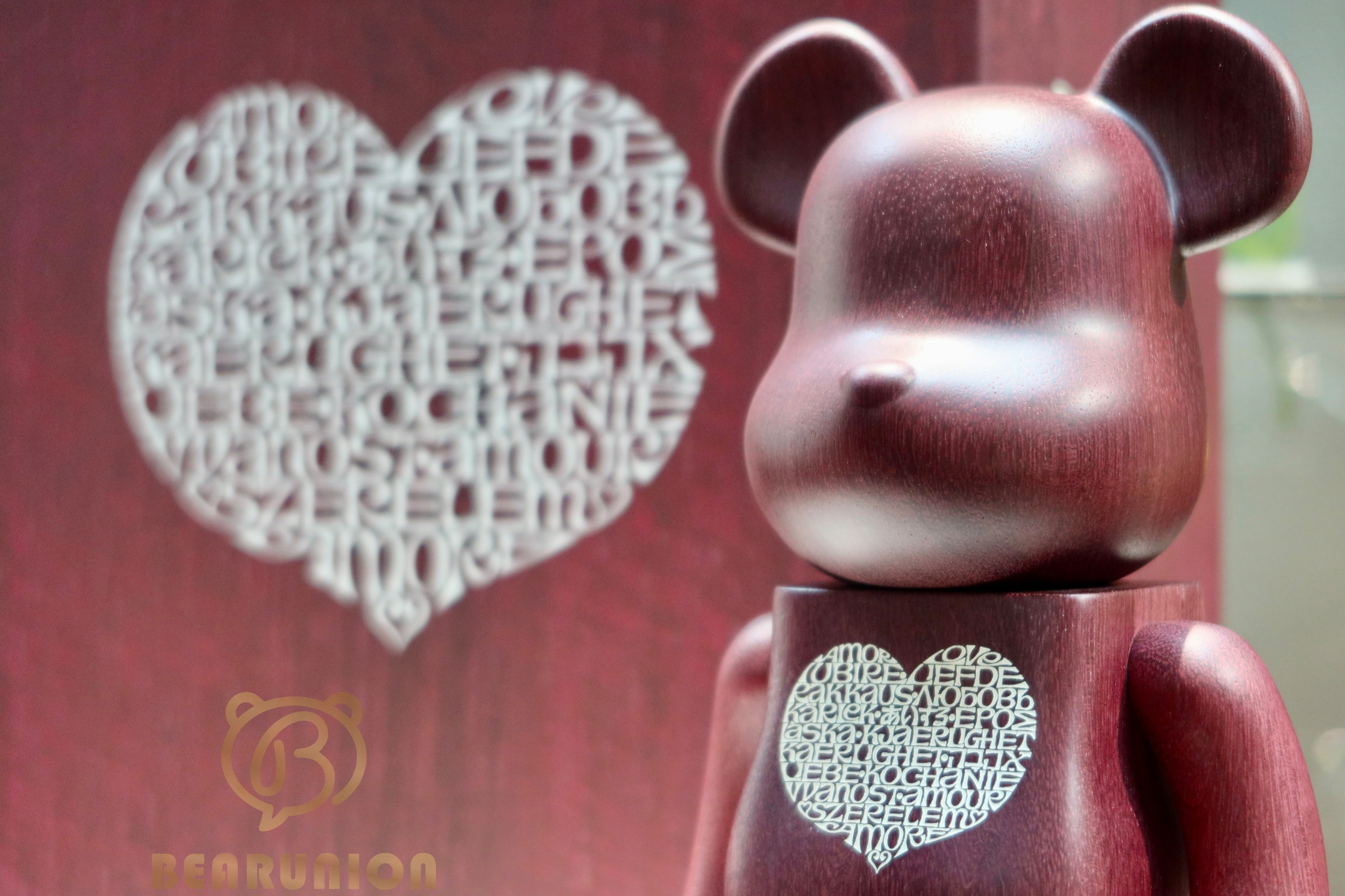 BE@RBRICK カリモク Alexander  Love Heart 400 BE@RBRICK SERIES 50