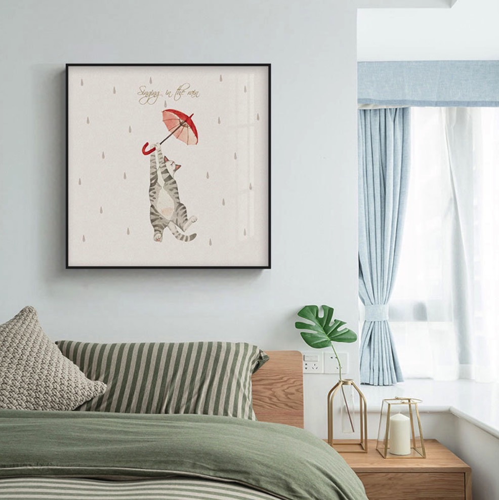 《41655》有趣的貓咪日常裝飾畫