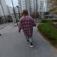 柔和蘇格蘭格紋寬鬆襯衫