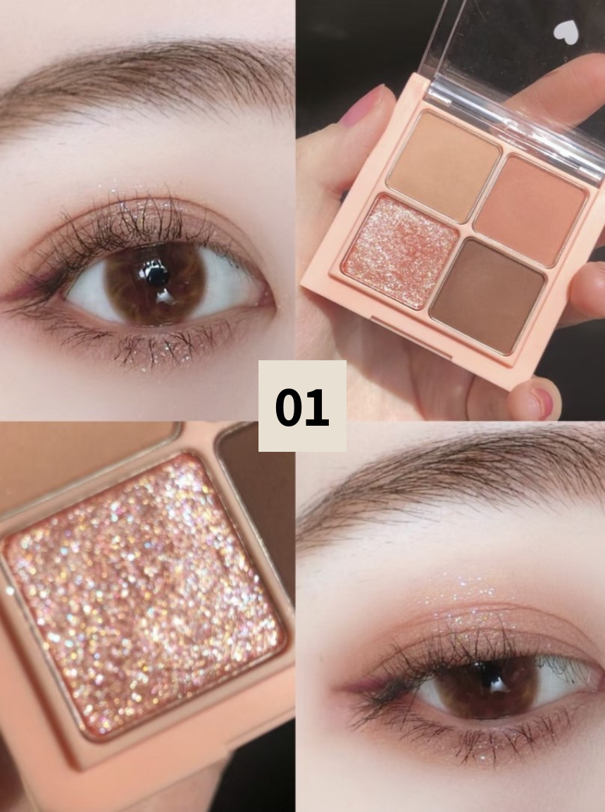 現貨 Romand 四格眼影盤 (5色)