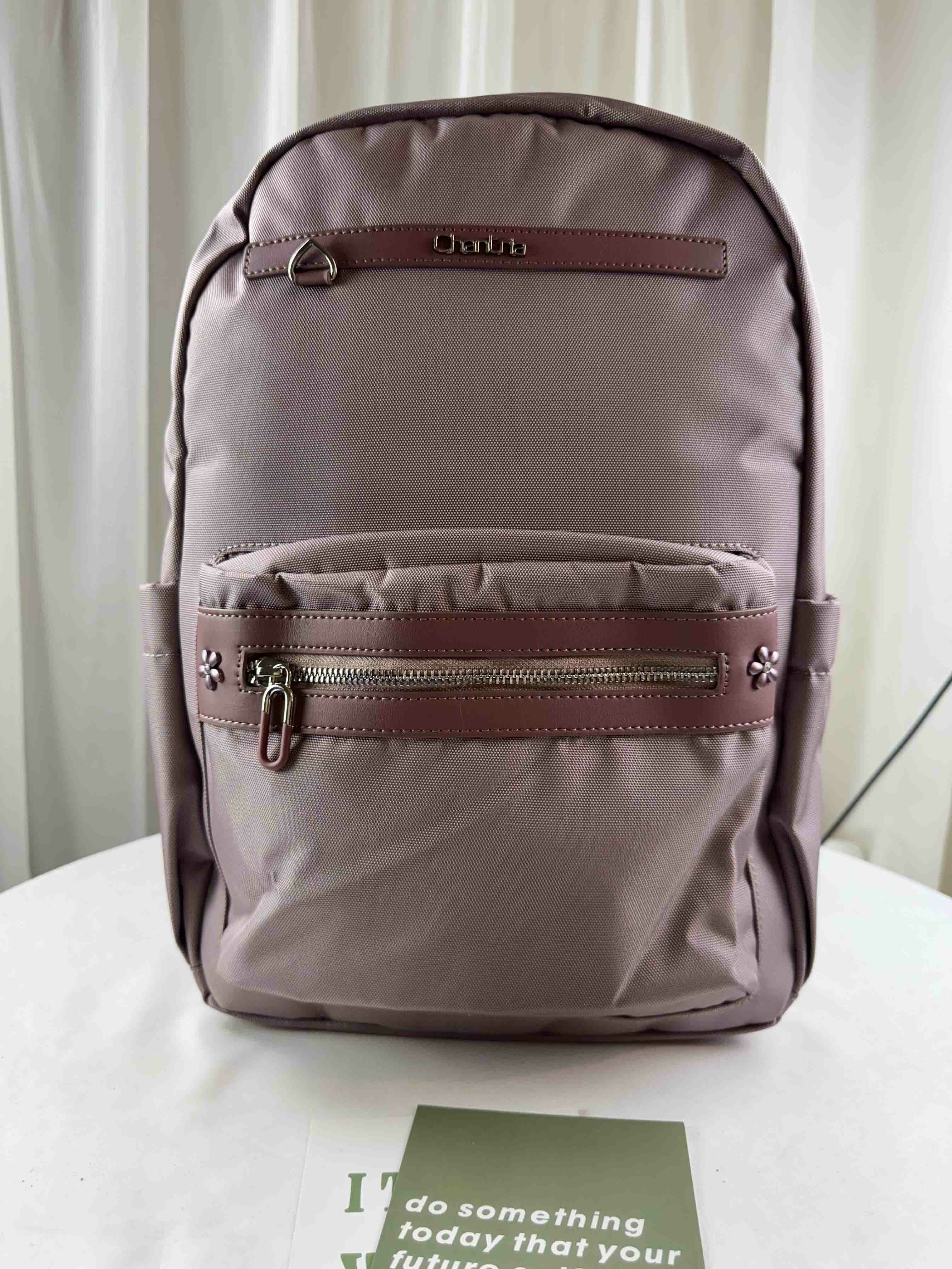 現貨 Arctic hunter 櫻花粉 多功能後背包 多功能電腦包 防潑水電腦包 後背包 #CB00649