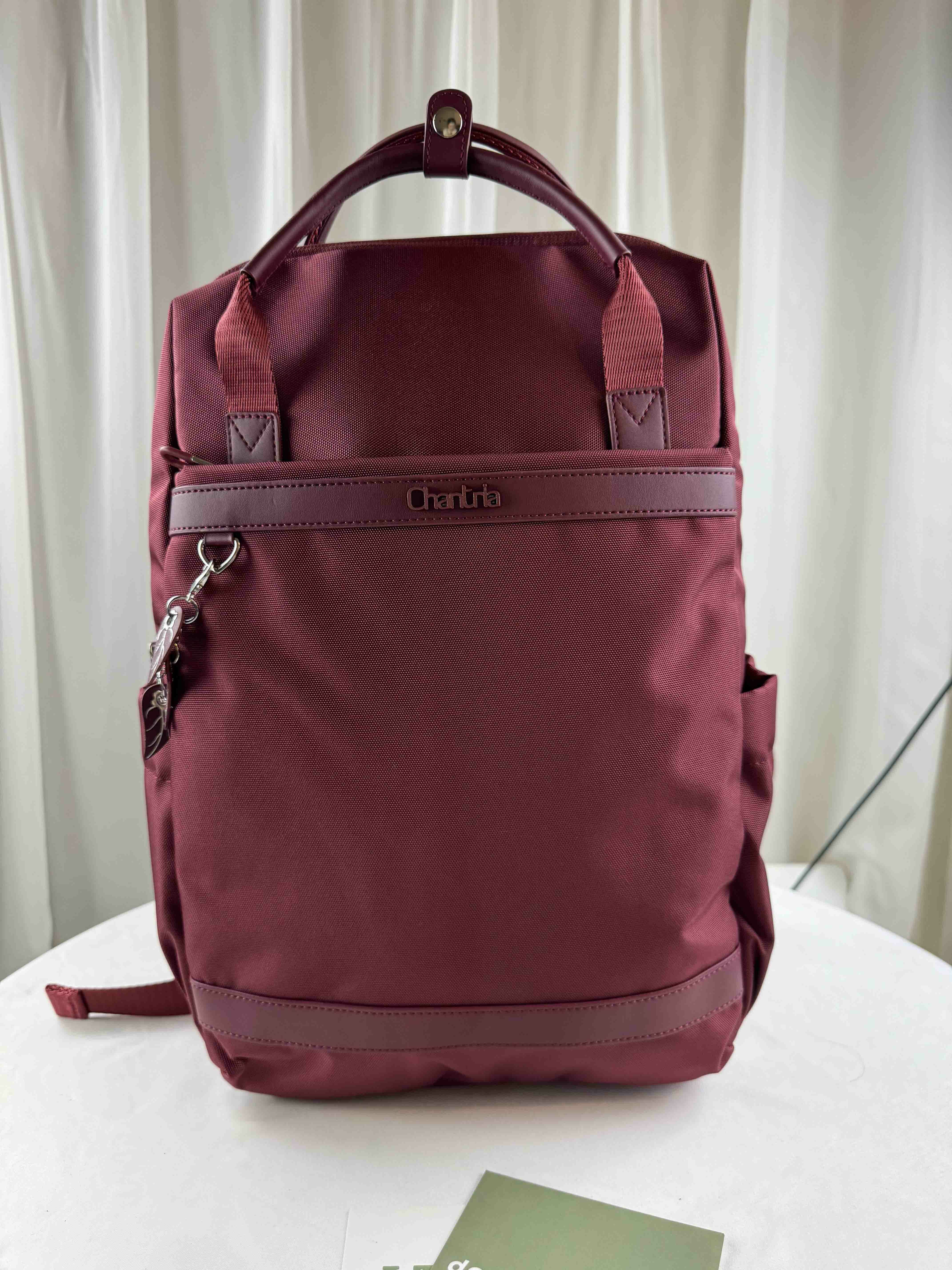 現貨 Arctic hunter 野莓紅 多功能後背包 多功能電腦包 防潑水電腦包 後背包 #CB00639