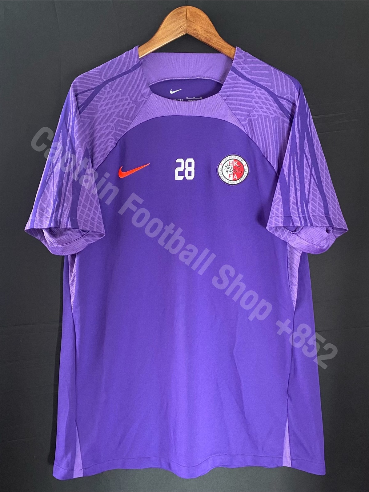 Hong Kong Football Team 2023-2024 Nike player issue training shirt and shorts