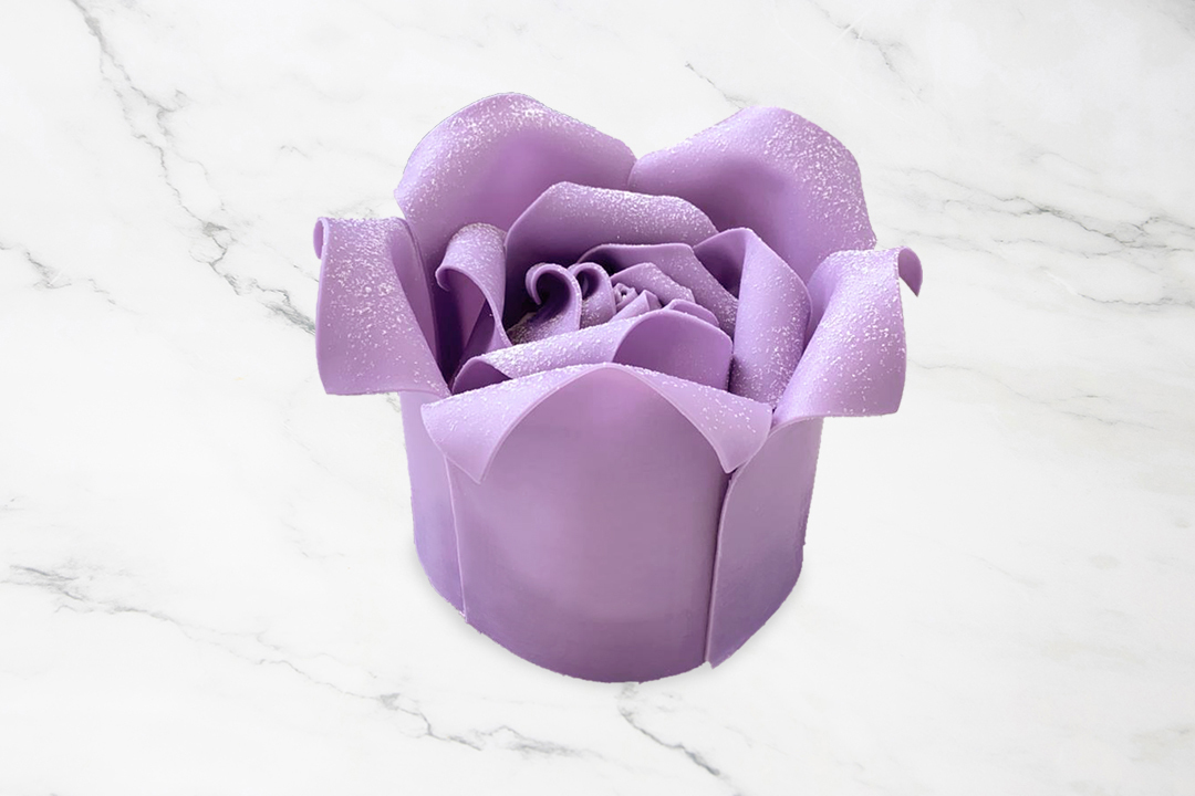 Light Purple Rose Cake PTW015L