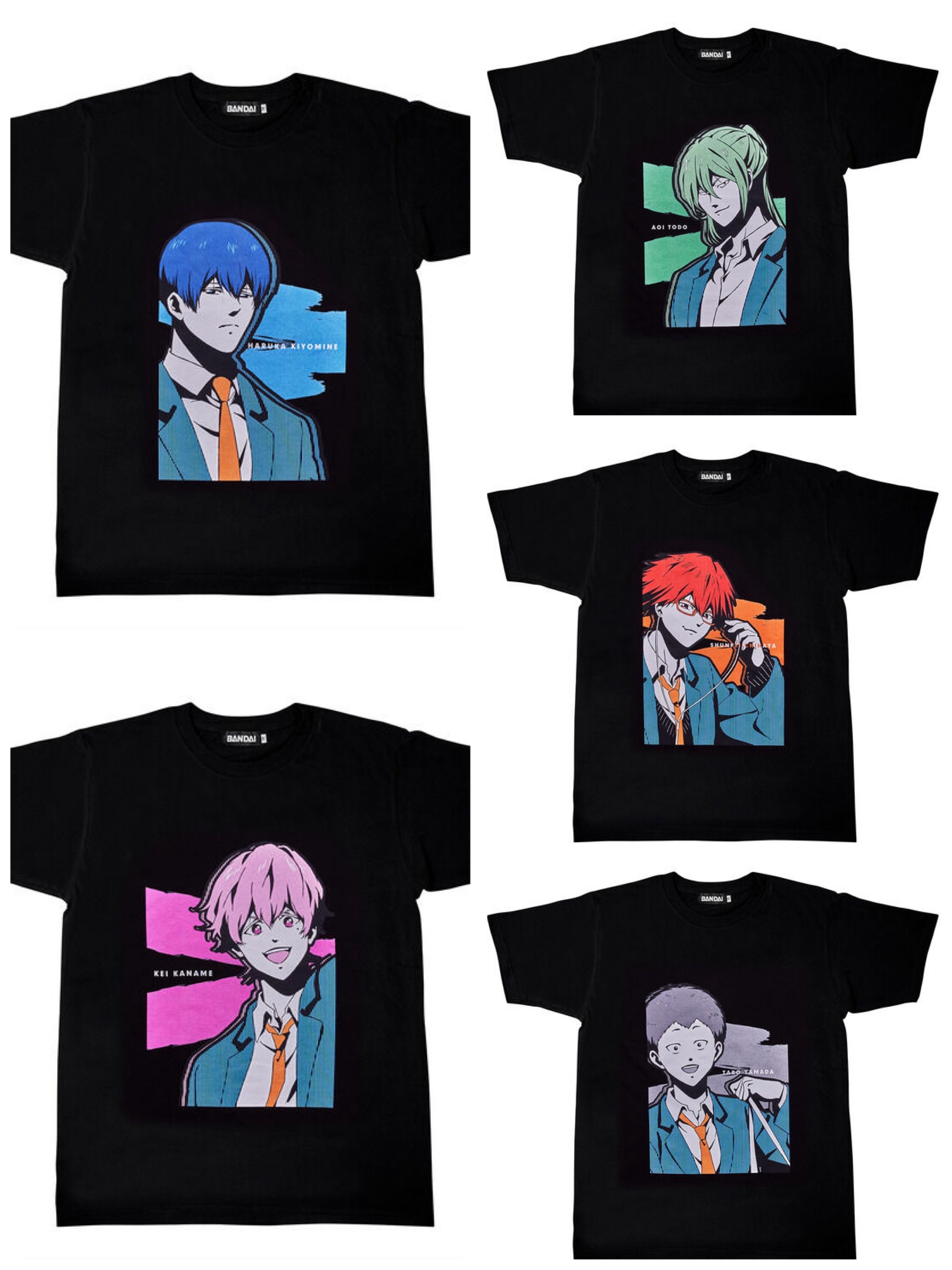 Pbandai 預訂2024/8月 忘却バッテリー Tシャツコレクション