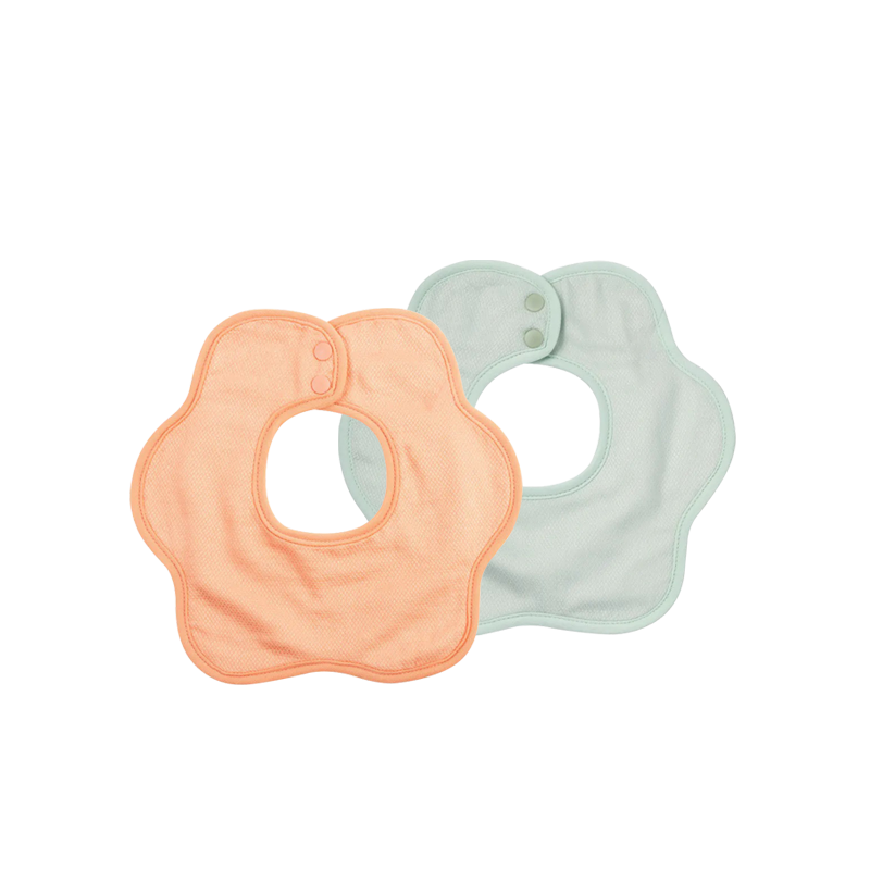 Tiny Twinkle 花型圍兜雙入組