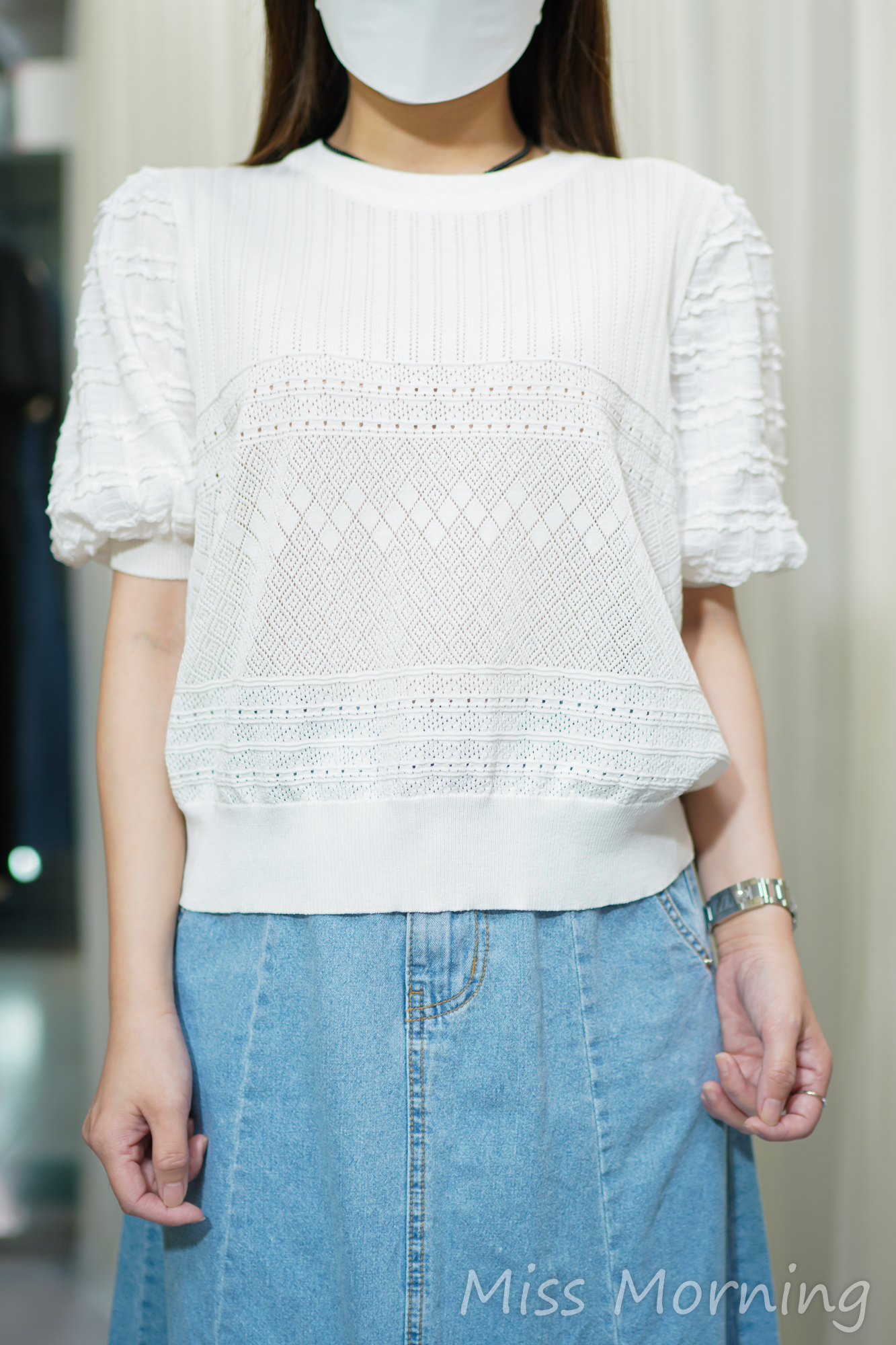 透氣顯瘦大體款上衣(13855)