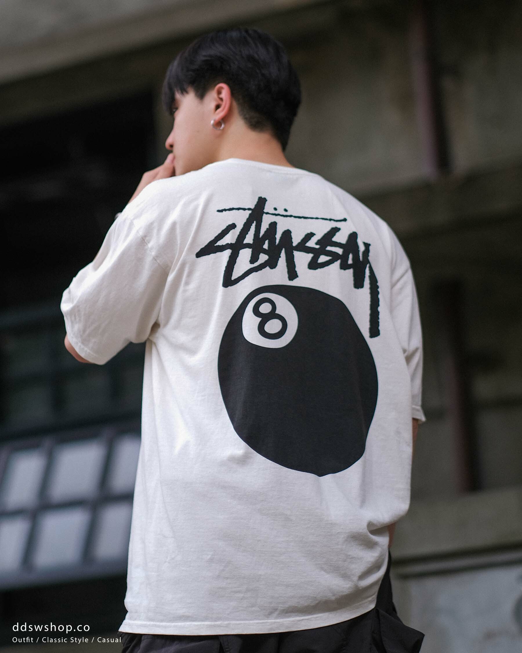 "代購" Stussy 8 BALL TEE PIGMENT DYED 8號球 短踢