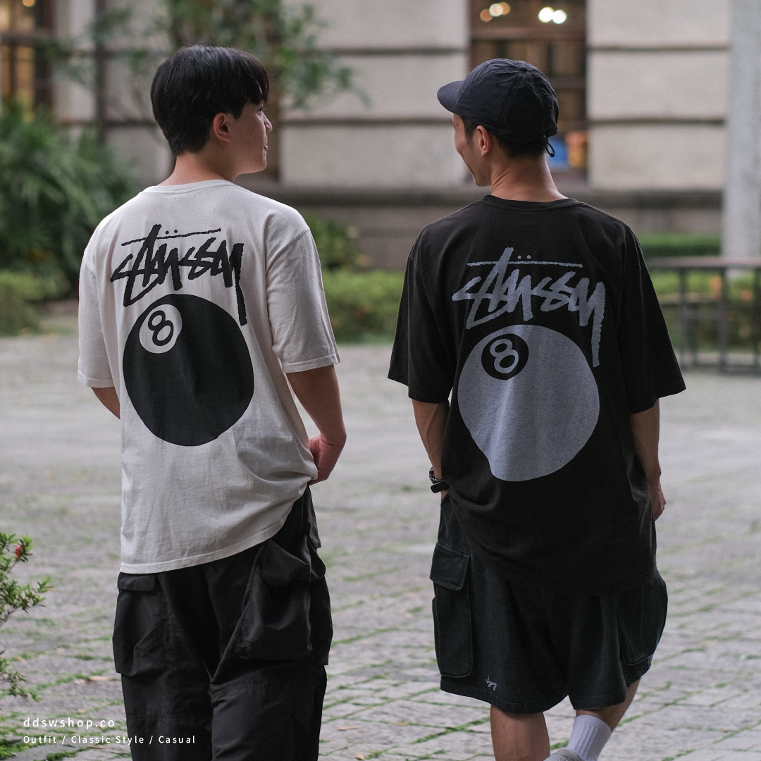 "代購" Stussy 8 BALL TEE PIGMENT DYED 8號球 短踢