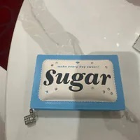 [S] KATE SPADE KF486 OTHER COFFEE BREAK 3D SUGAR POCKET SMALL CARD HOLDER,CREAM MULTI, 196021443428 (SKS1095)