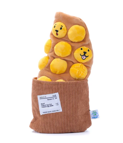 Woof² 雞蛋仔/格仔餅 2合1藏食玩具